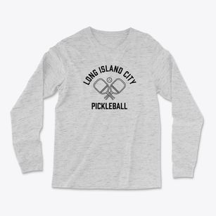 Long Island City New York Pickleball Light Soft Long Sleeve T-Shirt
