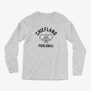 Chiefland Florida Pickleball Light Soft Long Sleeve T-Shirt