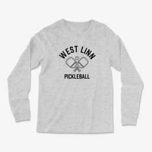 West Linn Oregon Pickleball Light Soft Long Sleeve T-Shirt