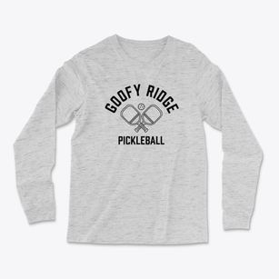Goofy Ridge Illinois Pickleball Light Soft Long Sleeve T-Shirt