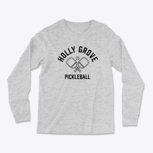 Holly Grove North Carolina Pickleball Light Soft Long Sleeve T-Shirt