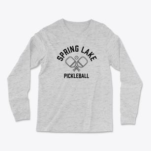 Spring Lake New York Pickleball Light Soft Long Sleeve T-Shirt