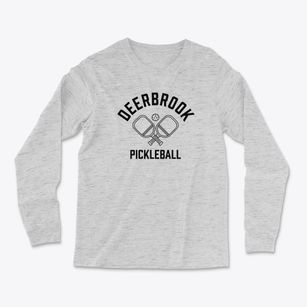 Deerbrook Wisconsin Pickleball Light Soft Long Sleeve T-Shirt