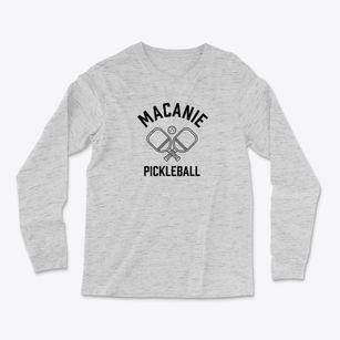 Macanie Virginia Pickleball Light Soft Long Sleeve T-Shirt