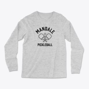 Mandale Ohio Pickleball Light Soft Long Sleeve T-Shirt