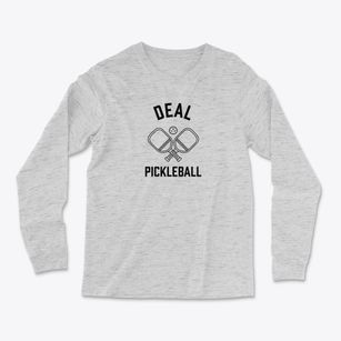 Deal Idaho Pickleball Light Soft Long Sleeve T-Shirt