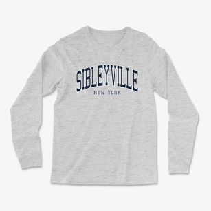 Sibleyville New York Traditional Light Soft Long Sleeve T-Shirt