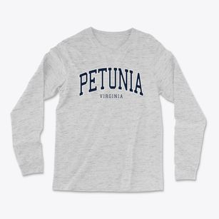 Petunia Virginia Traditional Light Soft Long Sleeve T-Shirt