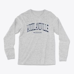 Woodlandville Missouri Traditional Light Soft Long Sleeve T-Shirt
