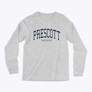 Prescott Missouri Traditional Light Soft Long Sleeve T-Shirt