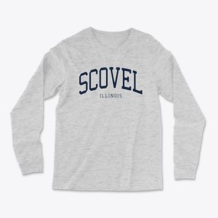 Scovel Illinois Traditional Light Soft Long Sleeve T-Shirt