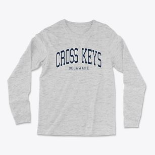 Cross Keys Delaware Traditional Light Soft Long Sleeve T-Shirt