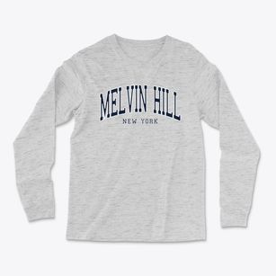 Melvin Hill New York Traditional Light Soft Long Sleeve T-Shirt