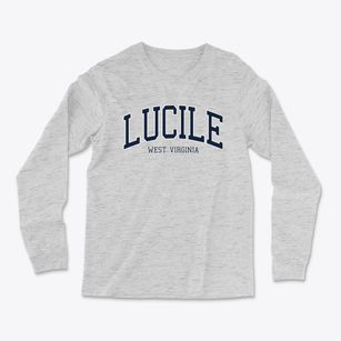 Lucile West Virginia Traditional Light Soft Long Sleeve T-Shirt