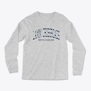 Lamm Crossroads North Carolina Traditional Light Soft Long Sleeve T-Shirt