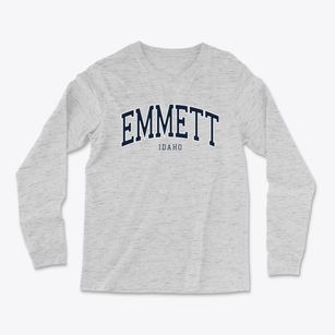 Emmett Idaho Traditional Light Soft Long Sleeve T-Shirt