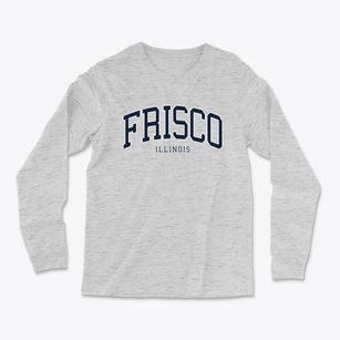 Frisco Illinois Traditional Light Soft Long Sleeve T-Shirt