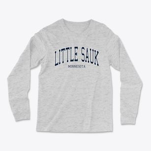 Little Sauk Minnesota Traditional Light Soft Long Sleeve T-Shirt