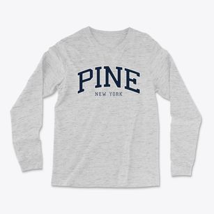 Pine New York Traditional Light Soft Long Sleeve T-Shirt