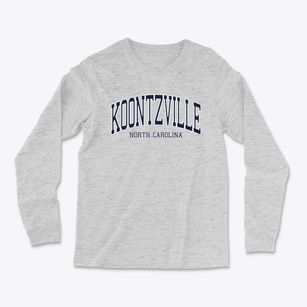 Koontzville North Carolina Traditional Light Soft Long Sleeve T-Shirt