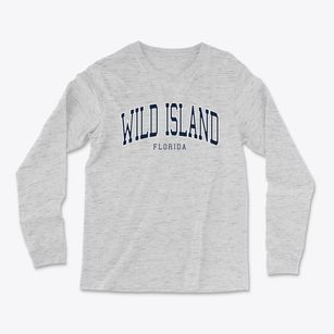 Wild Island Florida Traditional Light Soft Long Sleeve T-Shirt