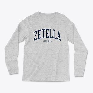 Zetella Georgia Traditional Light Soft Long Sleeve T-Shirt