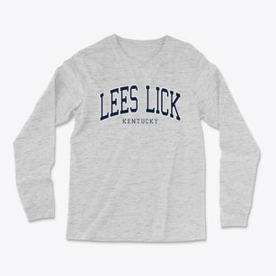 Lees Lick Kentucky Traditional Light Soft Long Sleeve T-Shirt