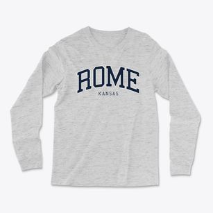 Rome Kansas Traditional Light Soft Long Sleeve T-Shirt