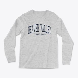 Beaver Valley Pennsylvania Traditional Light Soft Long Sleeve T-Shirt