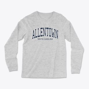 Allentown South Carolina Traditional Light Soft Long Sleeve T-Shirt