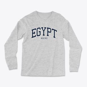Egypt Maine Traditional Light Soft Long Sleeve T-Shirt