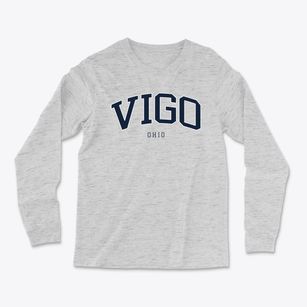 Vigo Ohio Traditional Light Soft Long Sleeve T-Shirt