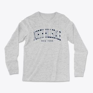 North Hillsdale New York Traditional Light Soft Long Sleeve T-Shirt