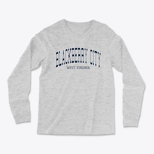 Blackberry City West Virginia Traditional Light Soft Long Sleeve T-Shirt