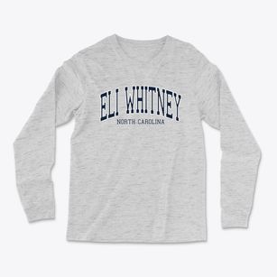 Eli Whitney North Carolina Traditional Light Soft Long Sleeve T-Shirt