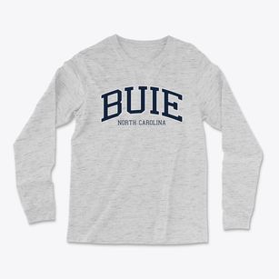 Buie North Carolina Traditional Light Soft Long Sleeve T-Shirt