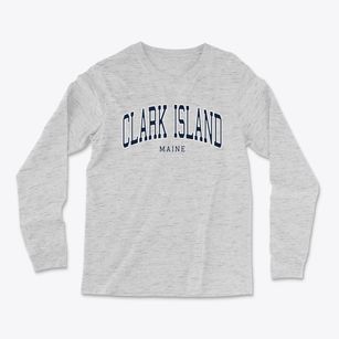 Clark Island Maine Traditional Light Soft Long Sleeve T-Shirt