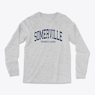Somerville Pennsylvania Traditional Light Soft Long Sleeve T-Shirt