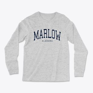 Marlow Alabama Traditional Light Soft Long Sleeve T-Shirt