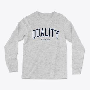 Quality Georgia Traditional Light Soft Long Sleeve T-Shirt