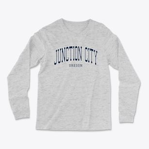 Junction City Oregon Traditional Light Soft Long Sleeve T-Shirt