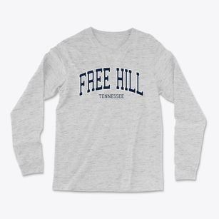 Free Hill Tennessee Traditional Light Soft Long Sleeve T-Shirt