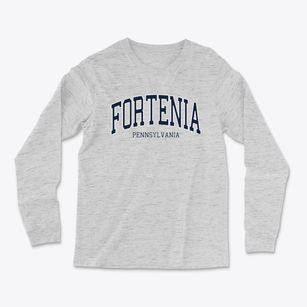Fortenia Pennsylvania Traditional Light Soft Long Sleeve T-Shirt
