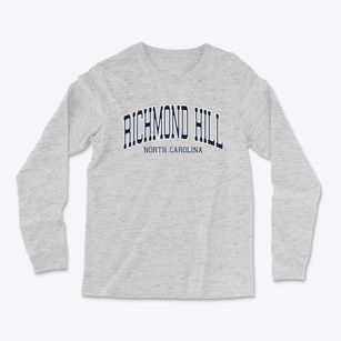 Richmond Hill North Carolina Traditional Light Soft Long Sleeve T-Shirt