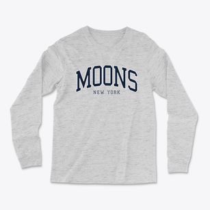 Moons New York Traditional Light Soft Long Sleeve T-Shirt