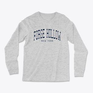 Forge Hollow New York Traditional Light Soft Long Sleeve T-Shirt