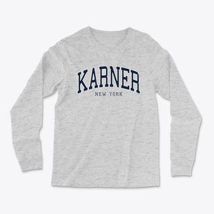 Karner New York Traditional Light Soft Long Sleeve T-Shirt