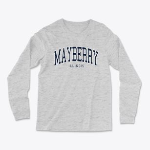 Mayberry Illinois Traditional Light Soft Long Sleeve T-Shirt