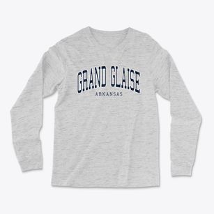 Grand Glaise Arkansas Traditional Light Soft Long Sleeve T-Shirt