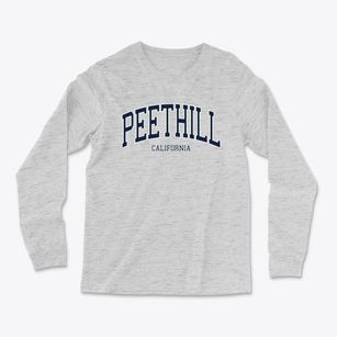 Peethill California Traditional Light Soft Long Sleeve T-Shirt